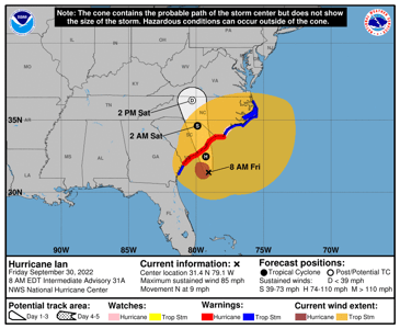 Storm Alert - Hurricane Ian